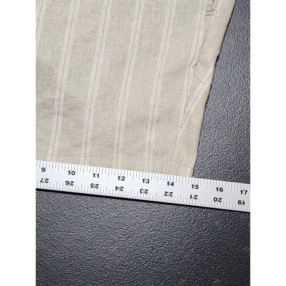 Goodfellow & Co Pull-On Shorts Linen Blend 5"‎ Inseam XXL Tan Stripe - Picture 6 of 10